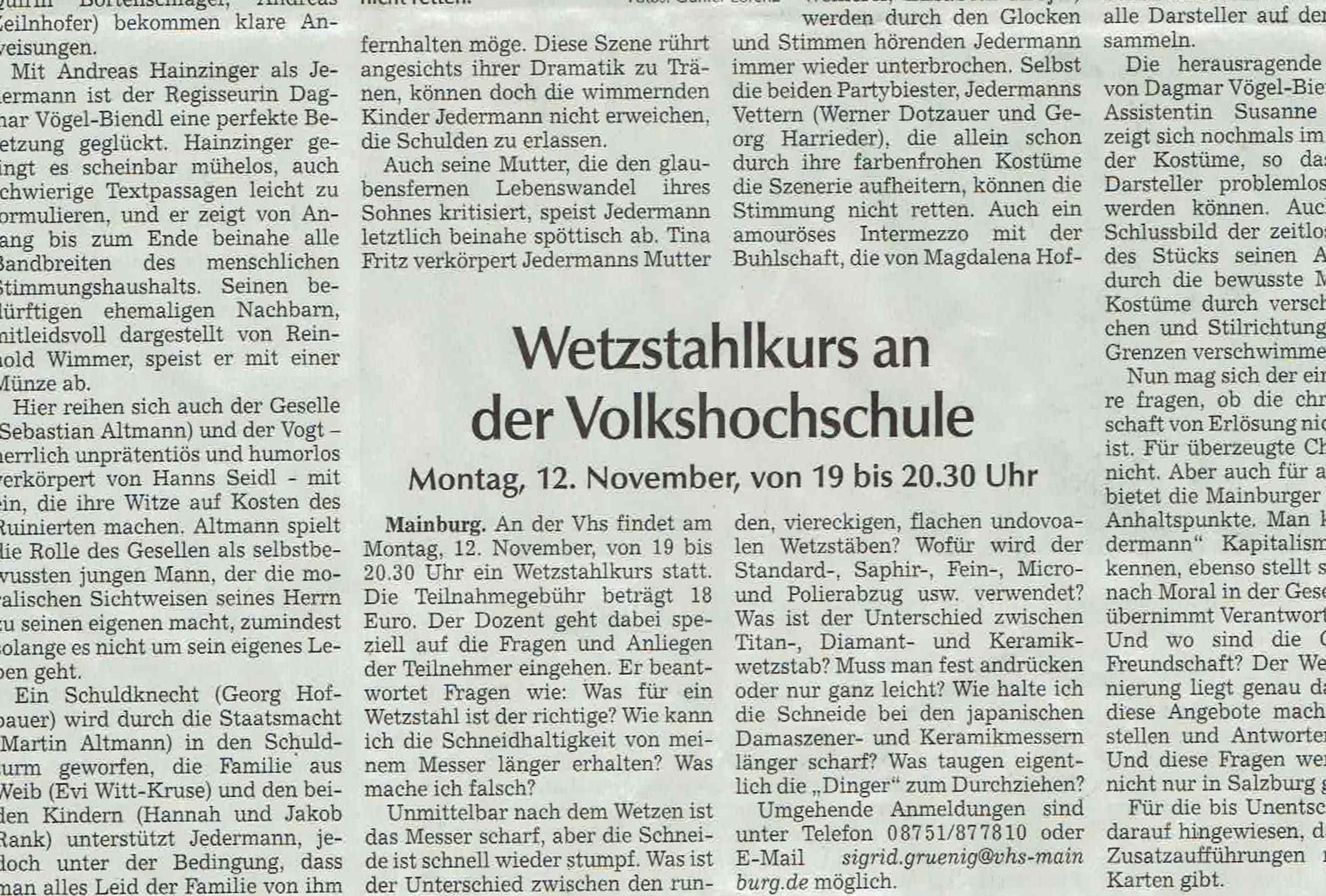 Hallertauer Zeitung 23.10.2018