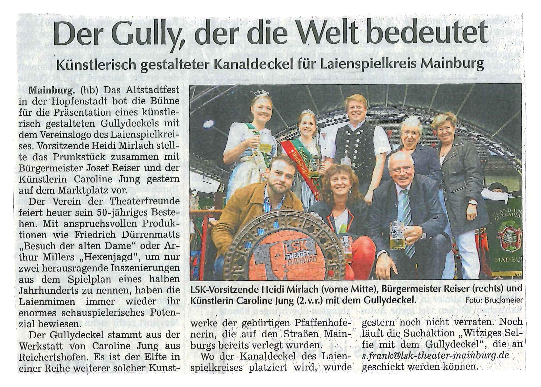 Hallertauer Zeitung 23.07.2018