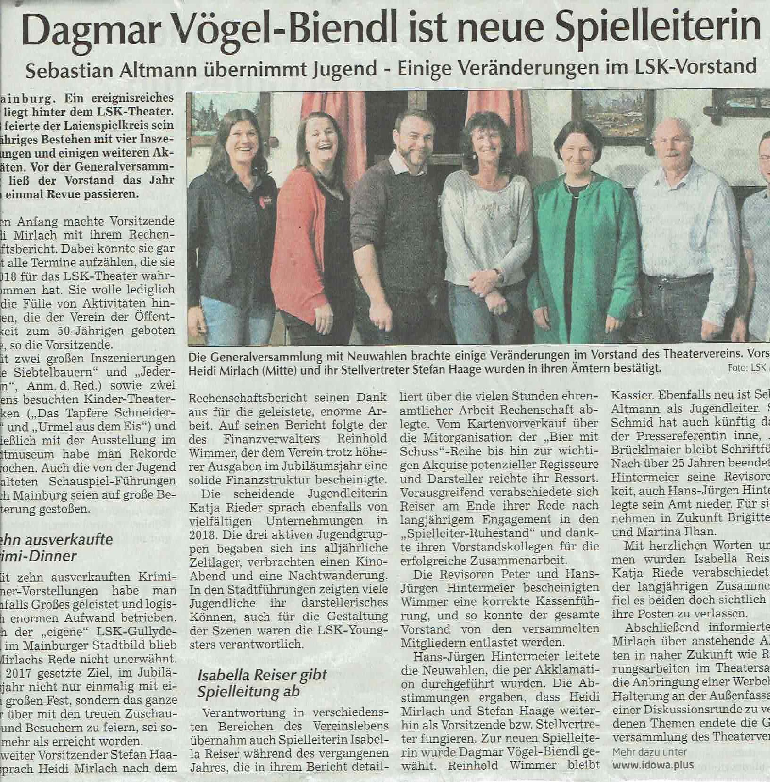 Hallertauer Zeitung 23.02.2019