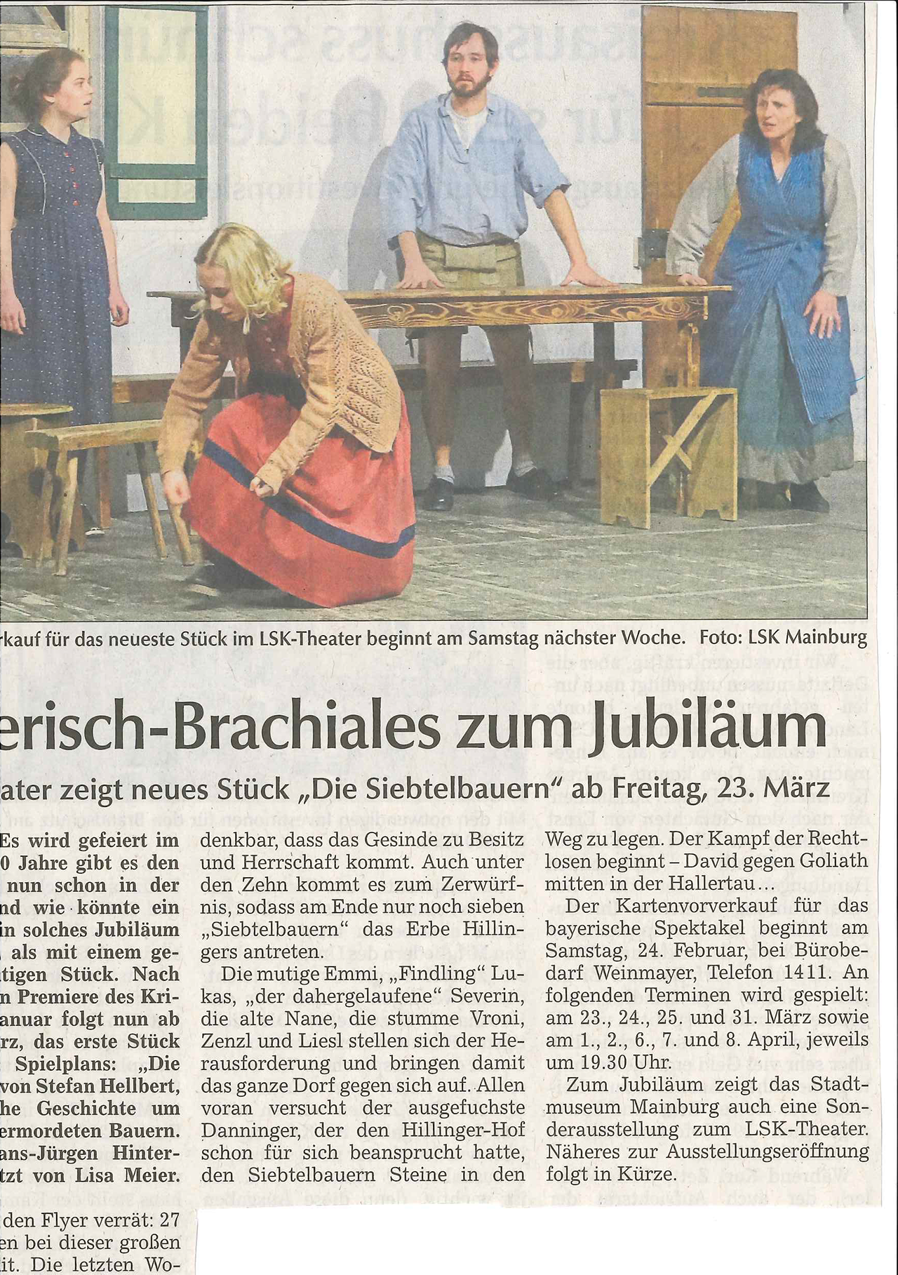 Hallertauer Zeitung 16.02.2018 Die Siebtelbauern 